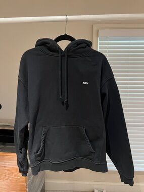 Kith Black Logo Hoodie
